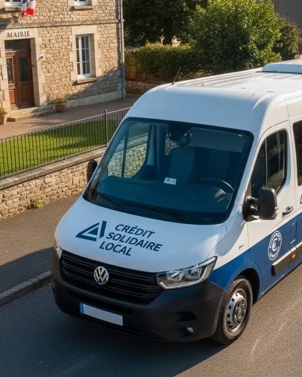 vehicule solidaire pedibus vue de dessus